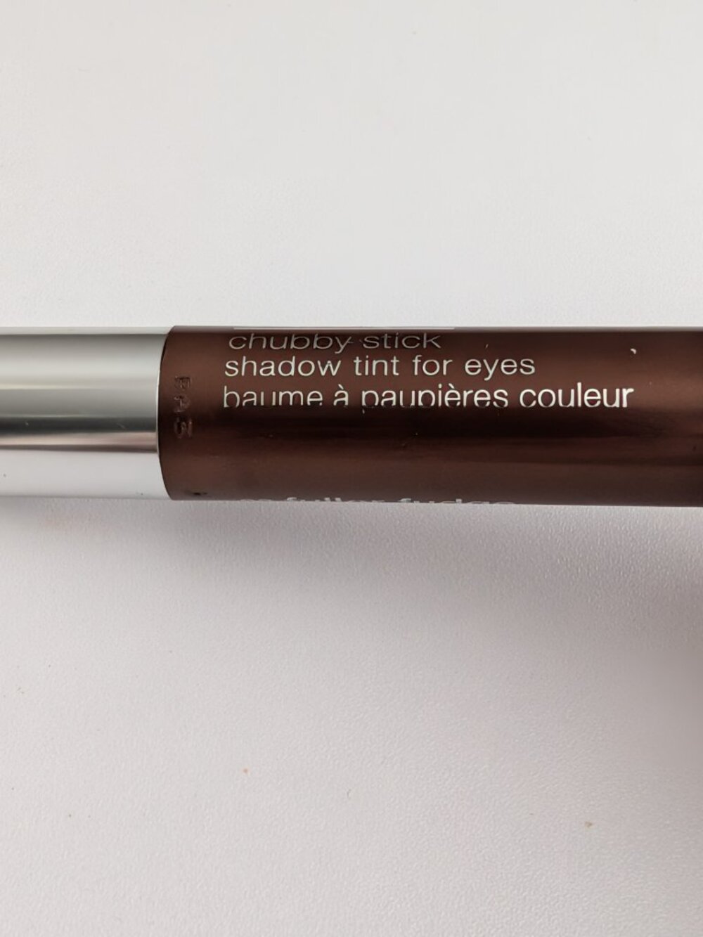 Clinique Chubby Stick Shadow Tint Eyes 03 FULLER FUDGE New w Cap Dent Full Size - Picture 6 of 6